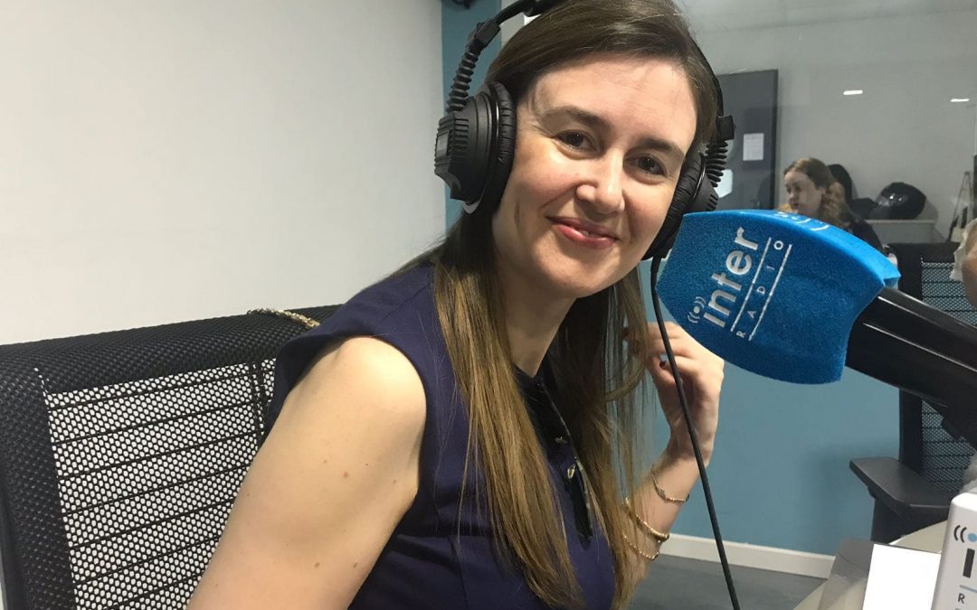 Entrevista de Patricia García de K4J en Radio Inter