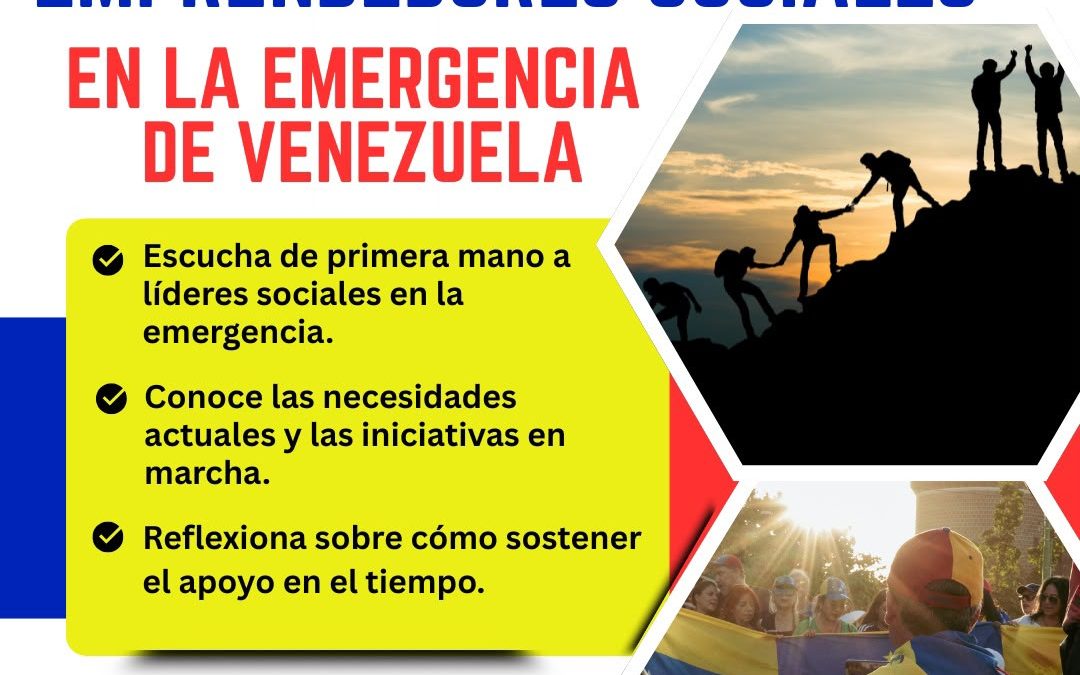 La solidaridad que une: Ashoka y CeVe convocan a la comunidad venezolana para apoyar la recuperación tras los terremotos en Venezuela 
